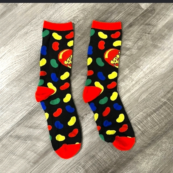 3/$20 Jelly Belly Crew Casual Socks - Picture 1 of 5